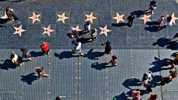 Hollywood walk of Fame