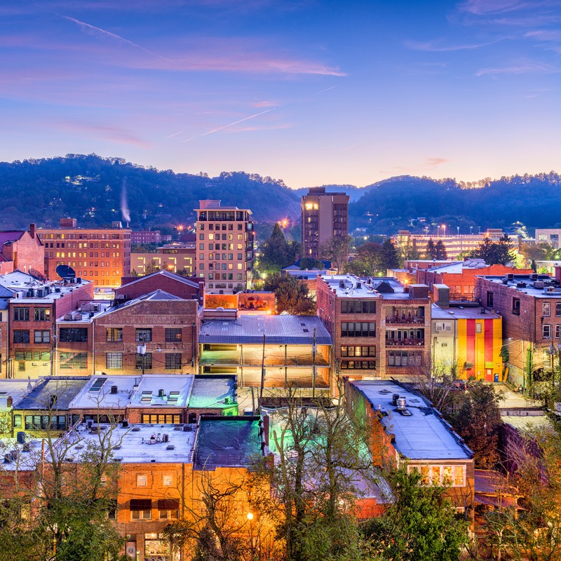 6# Asheville, North Carolina.